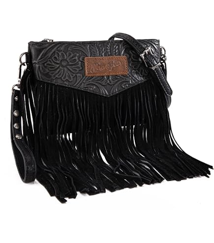 Amazon.com: Fringe Hobo Bags for Women Vintage Suede Crossbody Bag